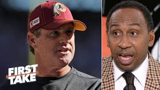 Stephen A.'s sources say the Redskins will fire Jay Gruden | First Take