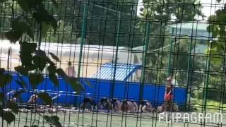 Тренировка летних сборов Анна Гавриленко, Крым 2017 видео Гавриленко Анна - художественная гимнастика