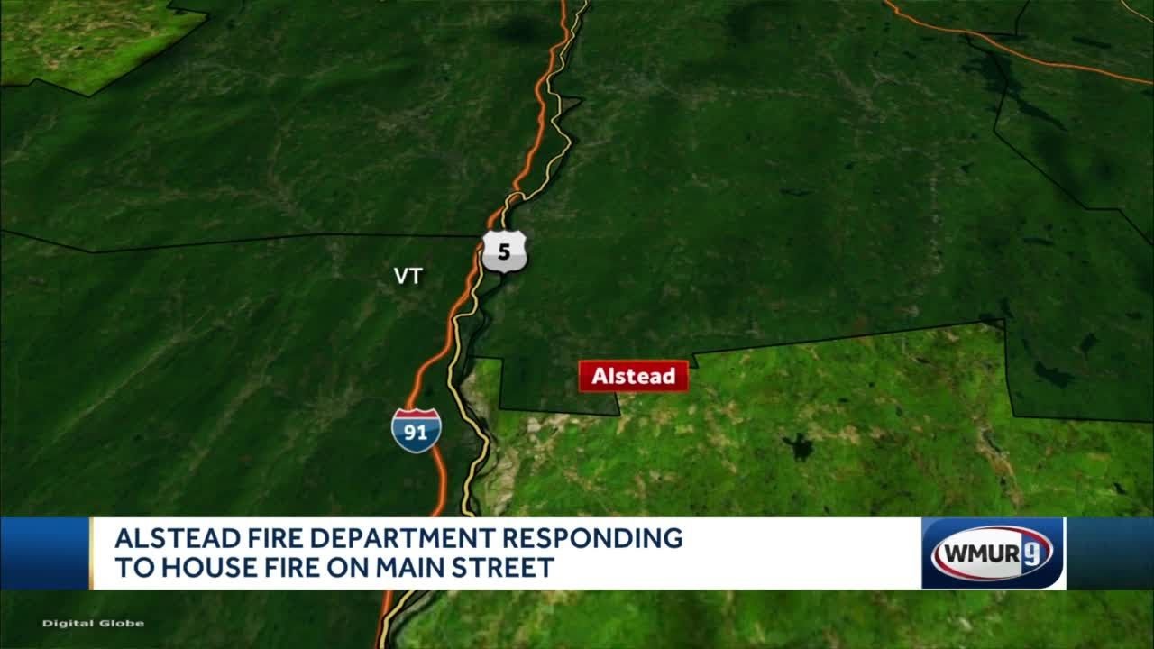 Firefighters battle twoalarm fire in Alstead YouTube