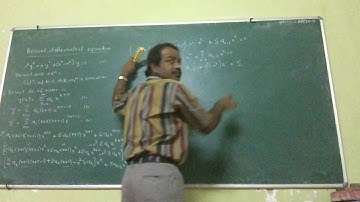 Bessel function  A JOHN PETER 1