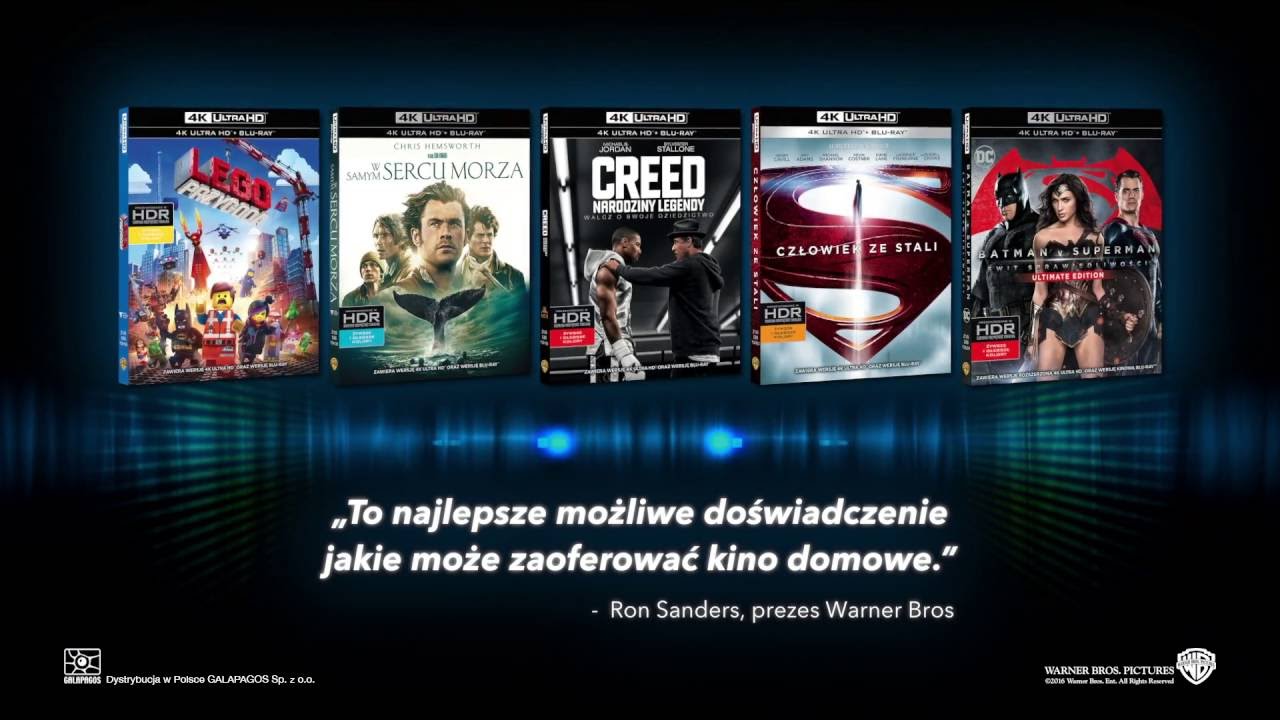 Tanie Filmy Blu-ray - 4K Ultra HD - Dubbing do 244 zł 