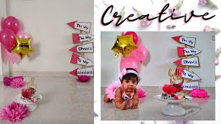 Baby photoshoot ideas at home | Monthly baby photoshoot ideas at home | Dhruvis photoshoot 