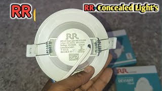 RR Concealed Light's installation|| concealed light kaise lagaye|| concealed light fittings||