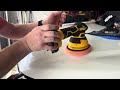 Car buffer polisher kit for detailing and scratch removal!