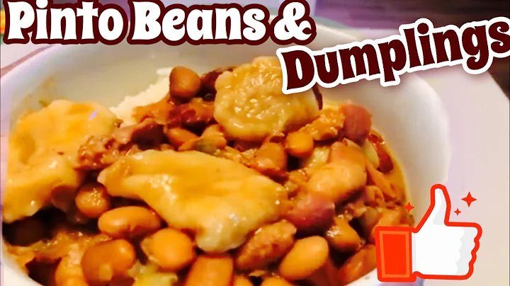 How to make Delicious Pinto Beans And Dumplings