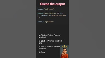 Javascript tricky problems - Promise #shorts #short #javascript #webdevelopment #viral #coding