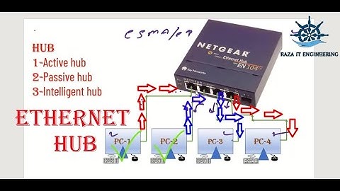 Ethernet HUB | Hub In Hindi/Urdu | CCNA 200-301(Lecture 5)