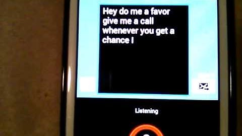 Samsung Galaxy S3 Speech to Text Feature Metro PCS