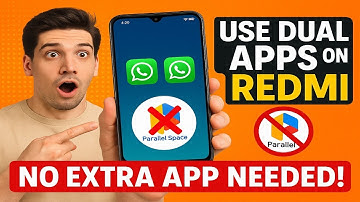 How to use dual apps without parallel space app on redmi mobile || ITIANS