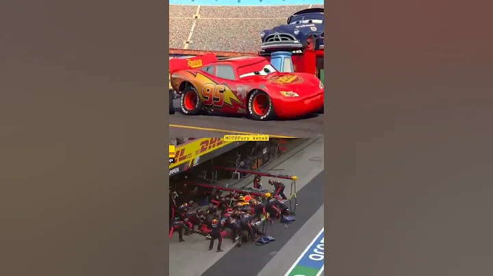 McQueen vs F1 real situation!#f1 #mcqueen #cars #respect #reels #shorts #cars #fortnite #love