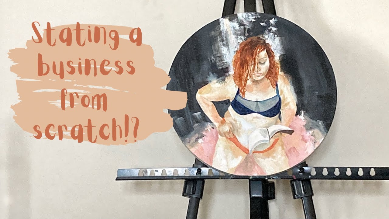 STARTING AN ART BUSINESS FROM SCRATCH!? | DITL | EP. 55 - YouTube