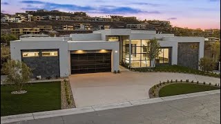 Touring $6.3M Ultra Modern Mansion in MacDonald Highlands (Henderson, NV)