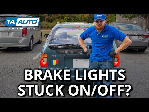 Car Brake Lights Stuck On / Off, Can&rsquo;t Start? Brake Switch Diagnosis