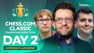 Fabiano, MVL, Wesley, Duda & More Fight For Div I Spot | Chess.com Classic 2024 Division Placement