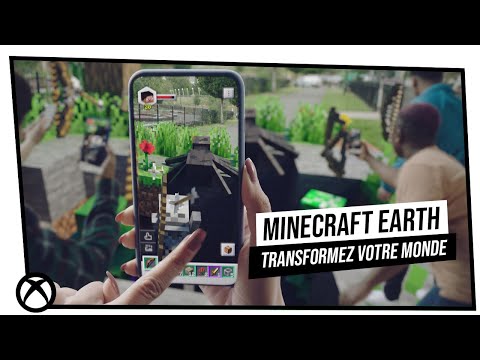 MINECRAFT EARTH - Comment transformer votre monde avec Minecraft ? (VOSTFR)