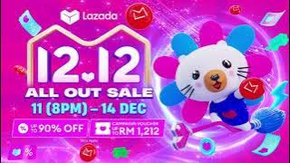 Shop sweeping deals on LazMall this Lazada 12.12 All Out Sale of the Year!