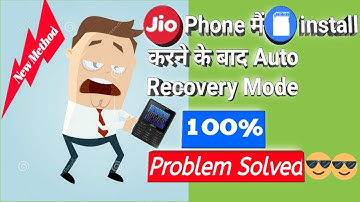 🔥🔥Jio Phone Update Stop After Install Omnisd || Jio Phone Auto Recovery mode 100% Problem Solved😎 ||
