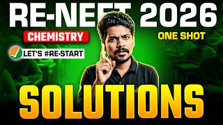 🧪 Solutions One Shot 🔥 | Complete Chemistry Revision 🚀 | RE-NEET 2026 | By Ajay Sir