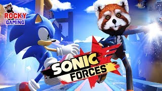 РОККИ - САМЫЙ БЫСТРЫЙ СОНИК В МИРЕ! Рокки играет в Sonic Forces! Часть 1. 6+