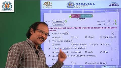 7TH AUG PAN INDIA  CLASS V ENGLISH ASSIGNMENT 12 KEY