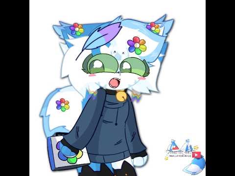 Монька :3 (идея: @Miki_kitBR162) #анимация #cat #моня #trend #моняша #animation #dandysworld