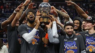 Brunson, KAT and Knicks roll into Finals!! #nba #basketball 