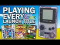 Playing EVERY Game Boy Color Launch Game In 2021