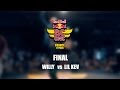 Willy vs lil kev  red bull bc one france cypher 2016  final