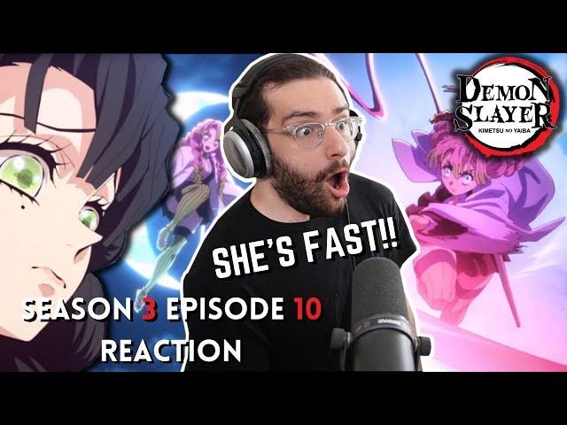 Kimetsu no Yaiba Demon Slayer Season 3 Episode 10 Love Hashira Mitsuri  Kanroji Reaction 