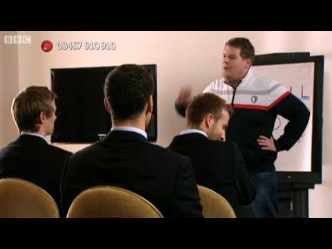 Smithy Takes On The England Football Team - Red Nose Day 2009 - Comic Relief  - BBC