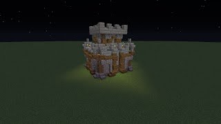 Minecraft How to Build a Tiny Castle: 9x9