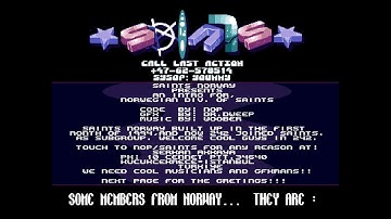 Saints - Ortni-SBB  -= Amiga 50fps =-