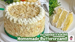 Vanilla Almond Cake!! Bikin Kue Mewah Mudah & Enak!! screenshot 1