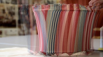 Rekindling the Frame. Upcycing a Lampshade.