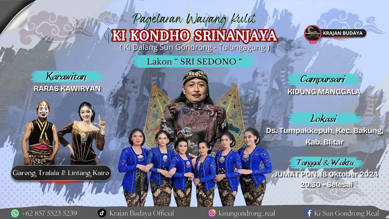 #live WAYANG KULIT KI SUN GONDRONG || BT : GARENG TRALALA & LINTANG KAIRO || LAKON 