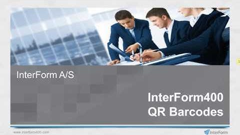 InterForm400: QR Barcodes
