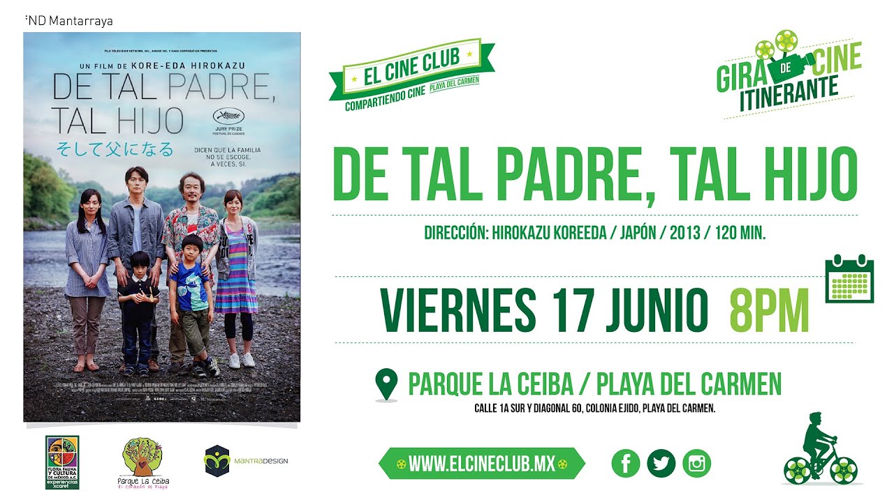 De tal Padre, tal Hijo en ElCineClub - YouTube