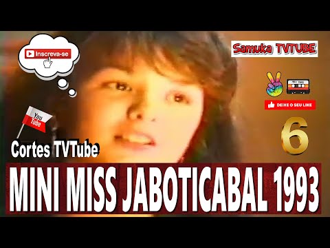 Mini Miss Jaboticabal 1993 / Cortes 06