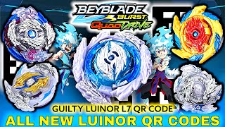 GUILTY LUINOR L7 QR CODE | 100% WORKING QR CODE | All Luinor QR Codes | BEYBLADE BURST QUAD DRIVE