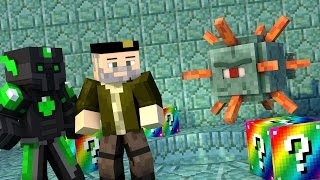 Minecraft: EL JEFE GUARDIÁN!! c/ sTaXx RAINBOW Lucky Blocks Epic Race