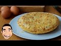 MOUTHWATERING SPANISH OMELETTE | How to Make Potato Omelette | Tortilla De Patatas Española