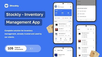 Stockly - Comprehensive Inventory Management App (Fully working) #flutterflow