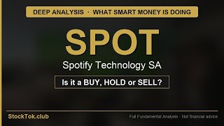 Spotify Technology SA (SPOT) — BULLISH | Full Deep Dive | StokTok Guide