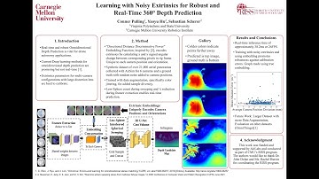 Learning with Noisy Camera Extrinsics for Robust: RI Summer Scholar Conner Pulling