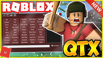 *NEW* ROBLOX EXPLOIT/HACK: QTX [TRIAL!] GETOBJECTS, TOOLBOX, CLICK-DESTROY & MORE!