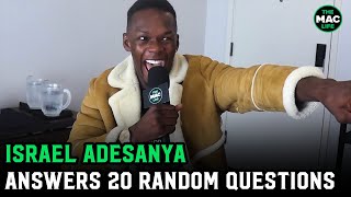 Israel Adesanya reveals the one question he’d ask Dana White