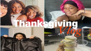 VLOG:Thanksgiving Eve &amp; Day + Locked Out of AirBNB + Busch Gardens | TheJaylahShow