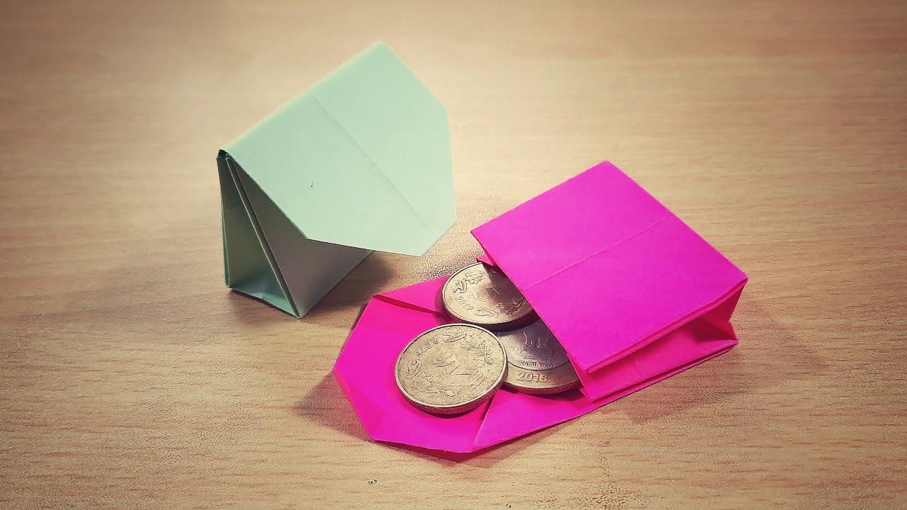 Origami Coin Purse Slims Your Pocket :: Behance