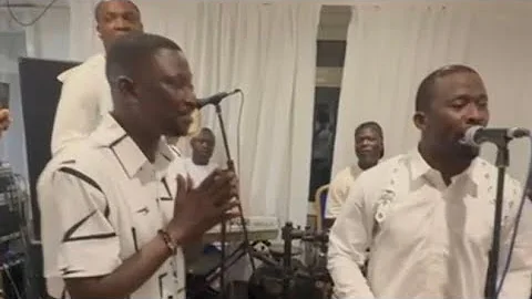 MOMENTS BETWEEN ALH. ALAO MALAIKA & ALH. TIRI LEATHER AT ALL WHITE TEREZA JOANNE BOAT CRUISE LONDON