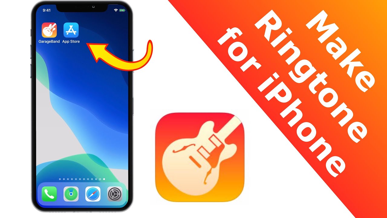 change iphone ringtone using garageband